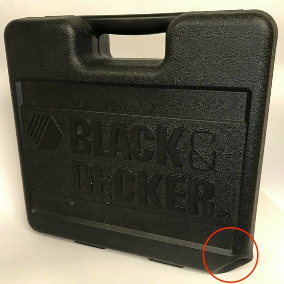 Black & Decker PS3200 9.6v Drill + Case, Untested, As-is, See photos - Picture 6 of 10